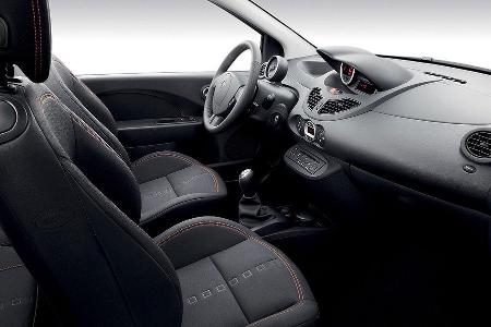 Das Interieur des Twingo RS ist ganz auf Sport getrimmt.