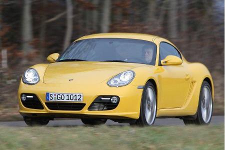 Porsche hat das Mittelmotor-Coupé Cayman überarbeitet.