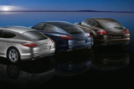 1,42 Meter ist der Porsche hoch.