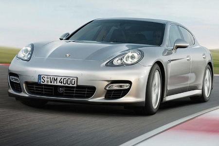 Der Panamera verfügt über ein Start-Stopp-System mit automatisch schaltendem Getriebe.