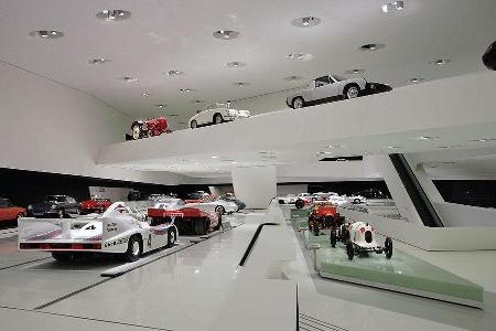 Der Bau des Museums.