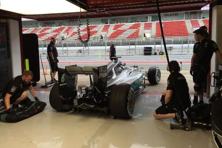 Nico Rosberg - Mercedes - Barcelona-Test - 17. Mai 2016