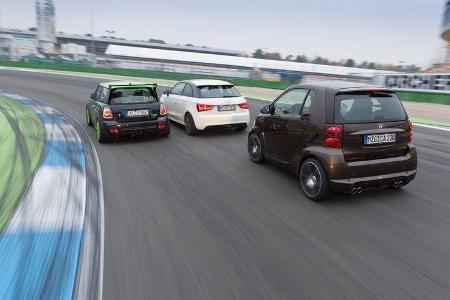 Abt AS 1.4 TFSI, Carlsson Smart Fortwo, Schäfer Mini Cooper CLS