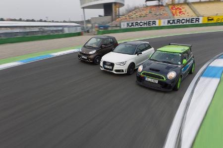 Abt AS 1.4 TFSI, Carlsson Smart Fortwo, Schäfer Mini Cooper CLS