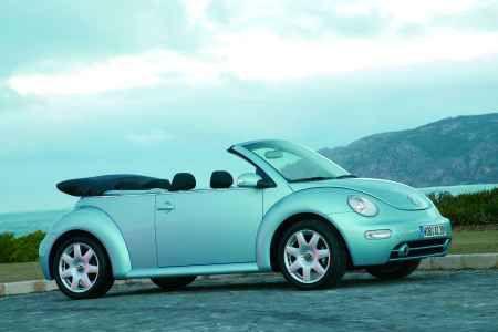Das New Beetle Cabrio wird einen Dieseldirekteinspritzer mit 74 kW (100 PS) mit einem maximalen Drehmoment von 250 Nm.