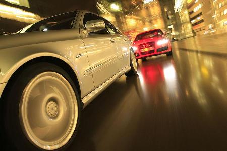 Mit seinen 580 PS sticht er den Mercedes E63 AMG nominell aus.