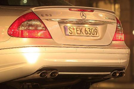 Die Rundenzeit von 1.17,4 min ist ansich betrachtet immer noch ordentlich, gegen den frischeren RS6 macht der E63 AMG jedoch...