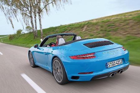 Porsche 911 Carrera Cabriolet, Heckansicht