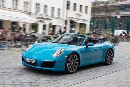 Porsche 911 Carrera Cabriolet, Seitenansicht
