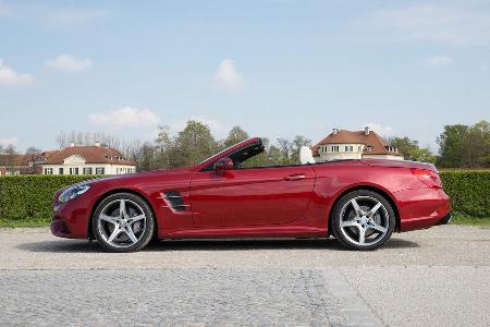 Mercedes SL 400, Seitenansicht