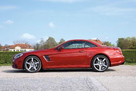 Mercedes SL 400, Seitenansicht