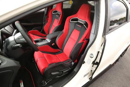Honda Civic Type R, Fahrersitz