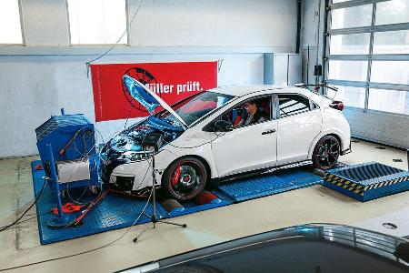 Honda Civic Type R, Prfstand