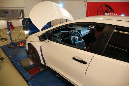 Honda Civic Type R, Prfstand