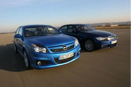 BMW 330i - Opel Vectra OPC 02