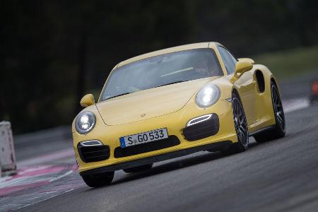 Porsche 911 Turbo S, Frontansicht