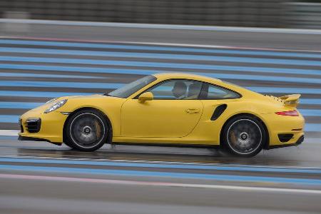 Porsche 911 Turbo S, Seitenansicht