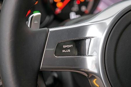 Porsche 911 Turbo S, Lenkradschalter