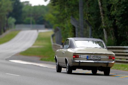 Opel Commodore A Coup, Le Mans, Reise, Impression
