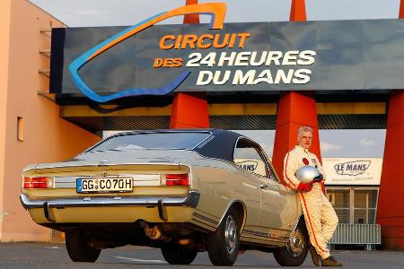 Opel Commodore A Coup, Le Mans, Reise, Impression