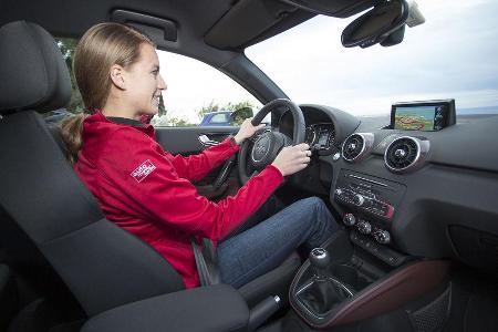 Audi A1, ams, Fahrbericht, Cockpit
