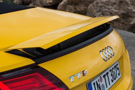 Audi TTS Roadster, Heckflgel