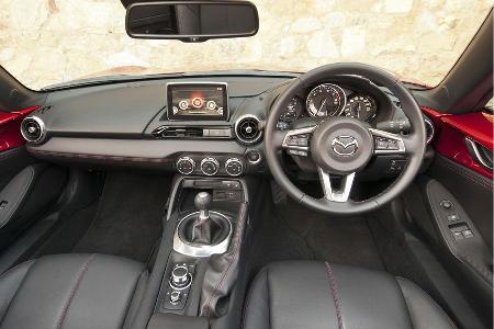 Mazda MX-5, ams, Fahrbericht, Cockpit