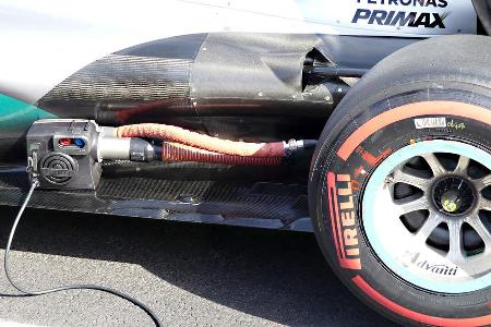 Mercedes - Reifendruck-Manipulation - Formel 1 - 2016
