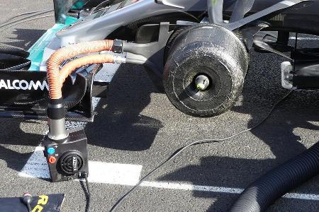 Mercedes - Reifendruck-Manipulation - Formel 1 - 2016