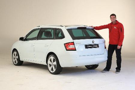 Sitzprobe Skoda Fabia Combi