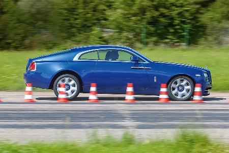 Rolls-Royce Wraith, Bremstest