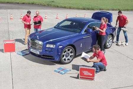 Rolls-Royce Wraith, Testaufbau