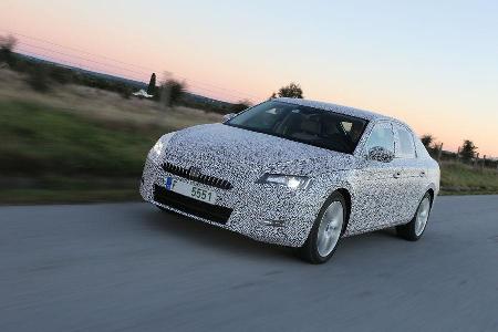 Skoda Superb, Abnahmefahrt