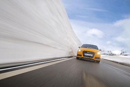 Audi S1 Sportback, Schneewand, Impression, Bernardino Audi S1 Sportback, Schneewand, Impression, Bernardino
