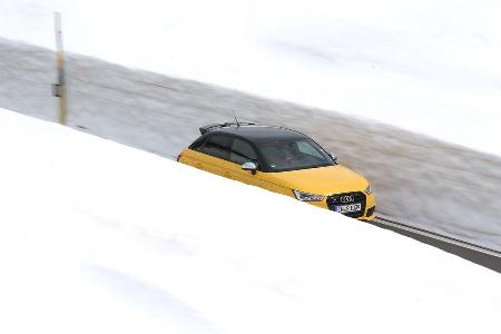 Audi S1 Sportback, Schneewand, Impression, Bernardino