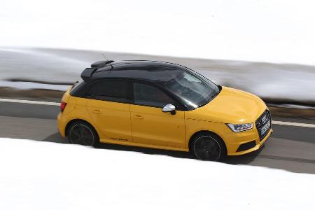 Audi S1 Sportback, Schneewand, Impression, Bernardino