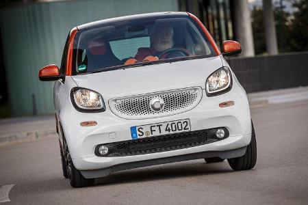 Fortwo Coupé 1.0, Frontansicht