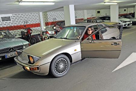 Porsche 924, Seitenansicht