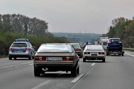 Porsche 924, Heckansicht