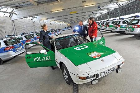 Porsche 924, Polizei