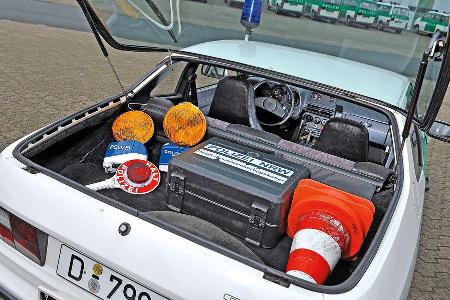 Porsche 924, Polizeiwagen