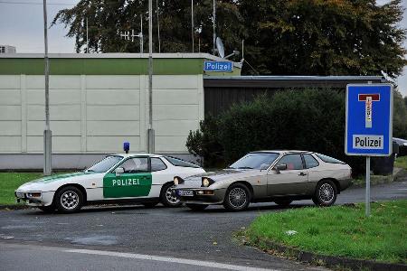 Porsche 924, Polizeiwagen