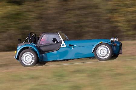 Caterham Seven 165, Seitenansicht