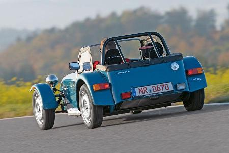 Caterham Seven 165, Heckansicht