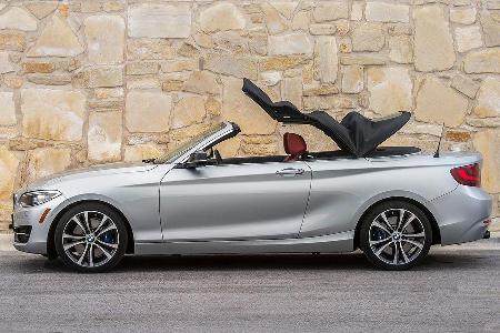 BMW 228i Cabrio, Stoffverdeck