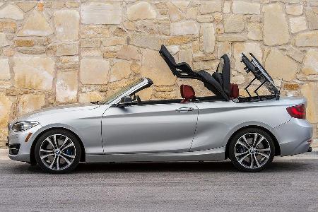 BMW 228i Cabrio, Stoffverdeck