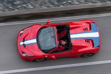 Ferrai 458 Speciale A, Draufsicht