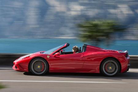 Ferrai 458 Speciale A, Seitenansicht