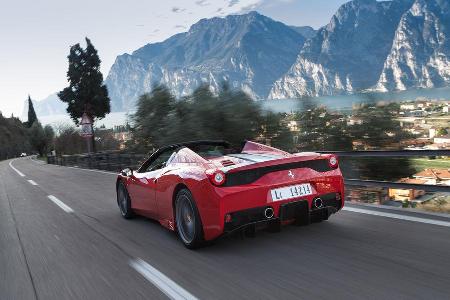 Ferrai 458 Speciale A, Heckansicht