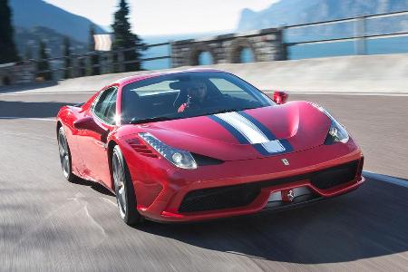 Ferrai 458 Speciale A, Frontansicht